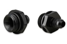 Load image into Gallery viewer, 6an Oil Cooler Adapter 2pk - Black