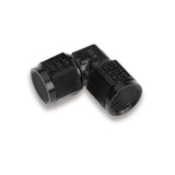 Earl's Performance Swivel Coupling Fitting 8an Fem 90 Deg Low Prfl