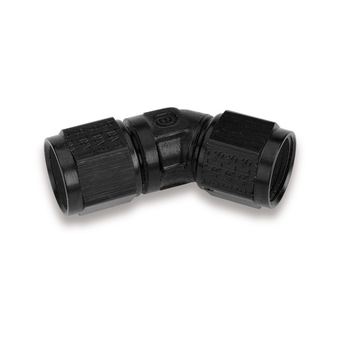 Earl's Performance Swivel Coupling Fitting 6an Fem 45 Deg Low Prfl