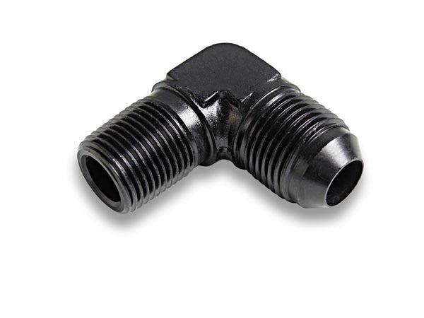 #10 Male to 3/4in NPT 90 Deg Ano-Tuff Adapter