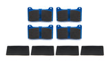 Pastillas de freno de competición completas EBC Brakes Bluestuff NDX