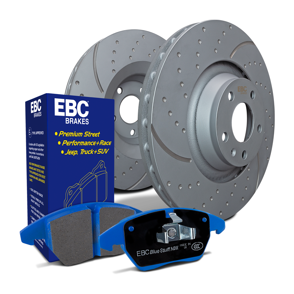 EBC S6 Kits Bluestuff Pads and GD Rotors