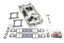 Cargar imagen en el visor de la galería, Edelbrock SBC 7501 Intake Manifold &amp; Installation Kit