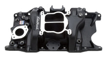 Cargar imagen en el visor de la galería, Edelbrock SBM Performer Manifold - 318/360 - Black