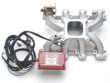 Cargar imagen en el visor de la galería, Edelbrock SBC Victor Jr. Manifold - LS1- 4150 Flange