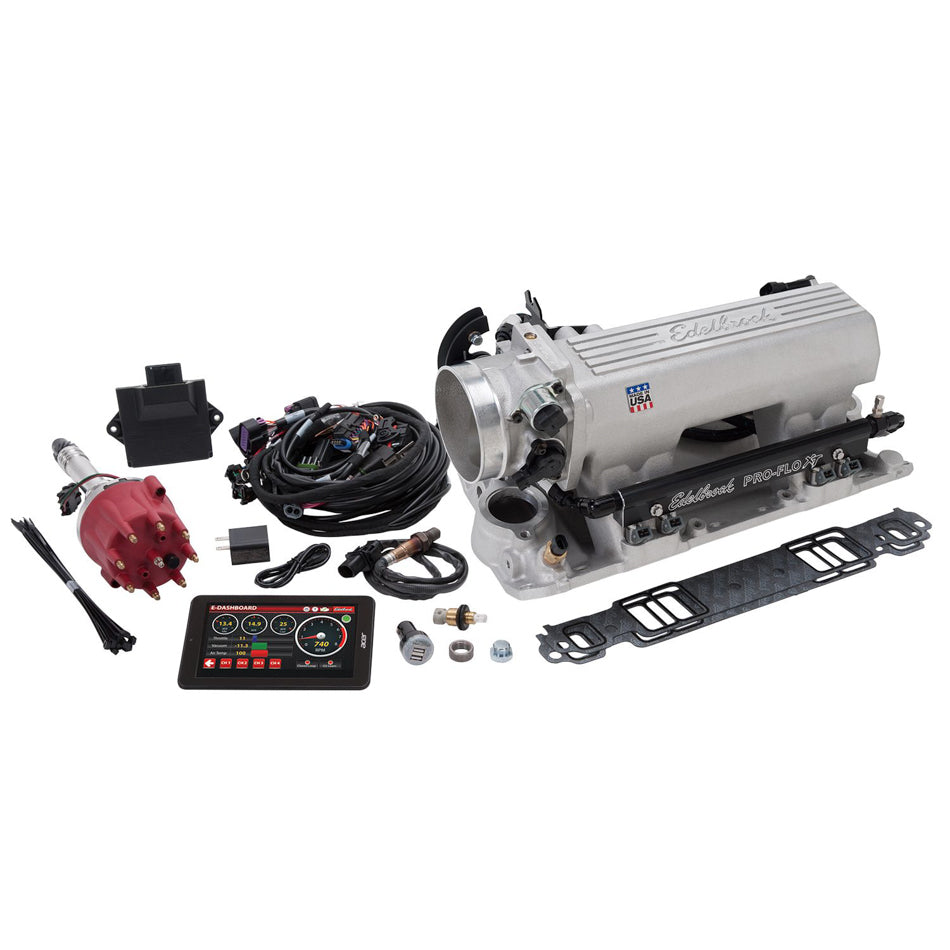 Kit de inyección electrónica de combustible Edelbrock Pro-Flo 4 XT SBC de 625 CV