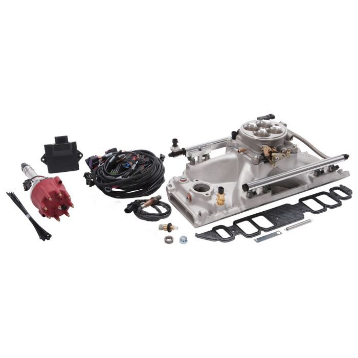 Kit EFI Edelbrock Pro-Flo 4 BBC con puertos rectangulares de 625 HP