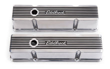 Load image into Gallery viewer, Edelbrock Valve Cover Kit Elite II Series SBC Tall