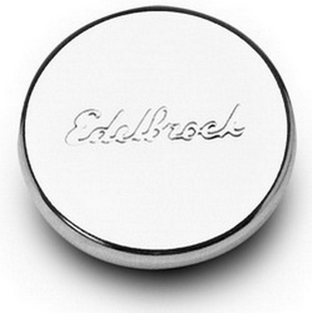 Edelbrock Chrome Oil Fill Hole Plug