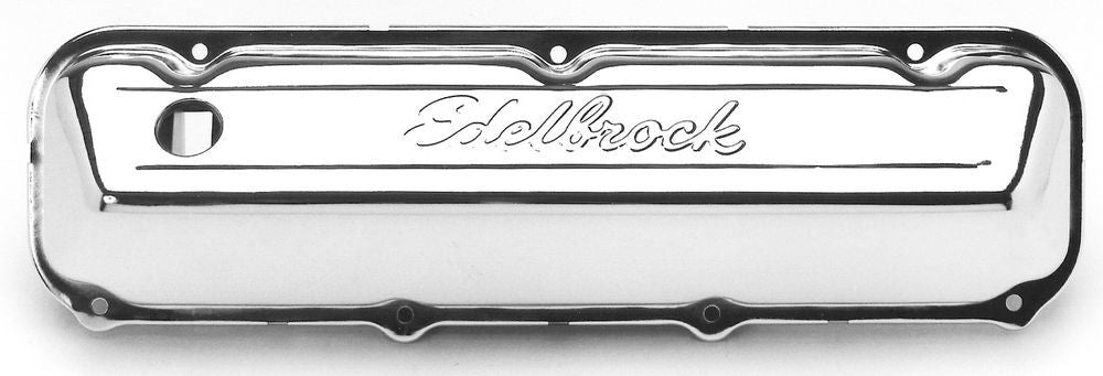 Edelbrock Signature Series V/C's - BBF Chrome Steel