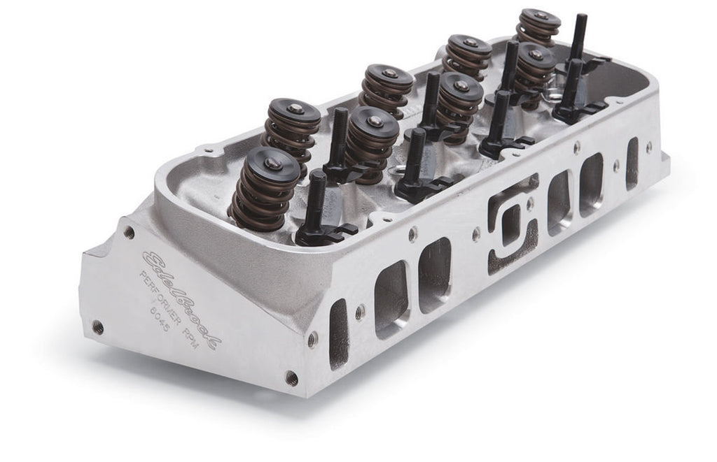 Edelbrock BBC Performer RPM 454-O Cylinder Head - Assm.