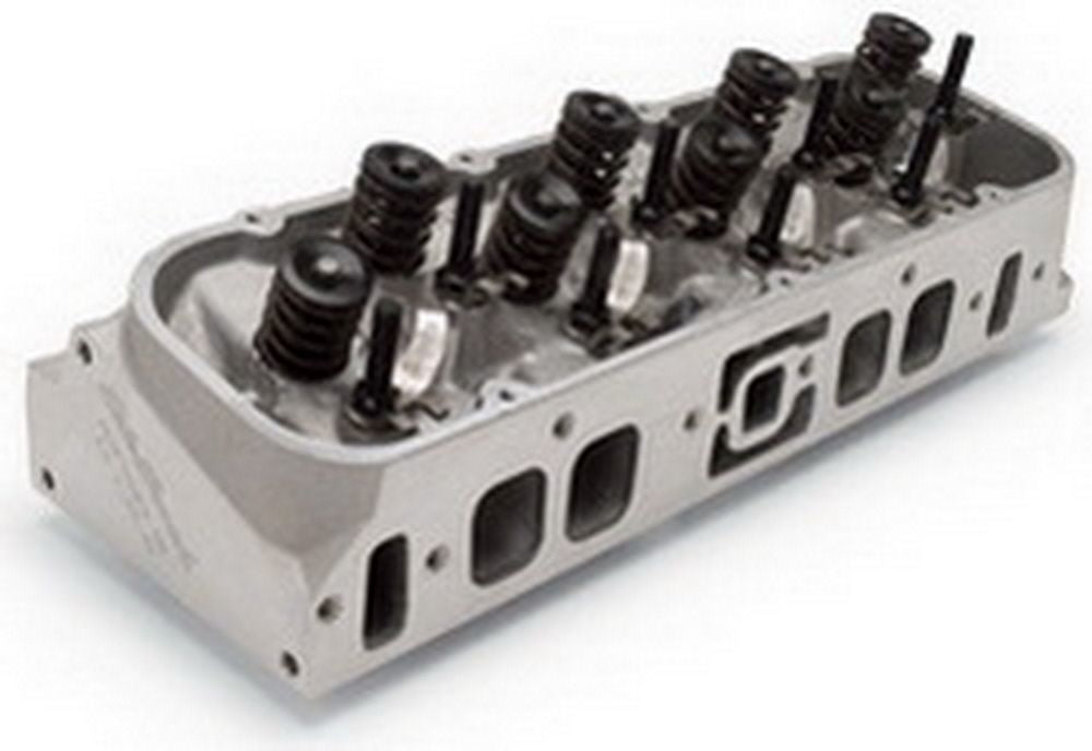 Edelbrock BBC Performer TBI Cylinder Head - Assm.