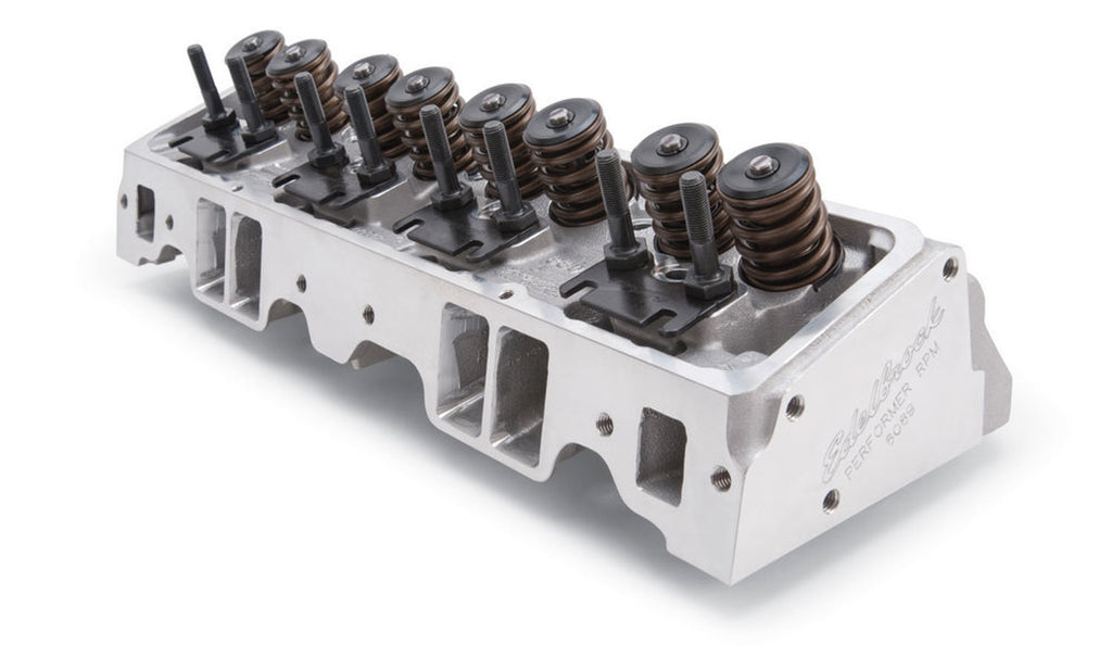 Edelbrock SBC Performer RPM Cylinder Head - Assm.