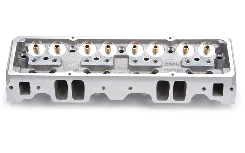 Edelbrock SBC NHRA Legal Cylinder Heads 64cc A/P Bare