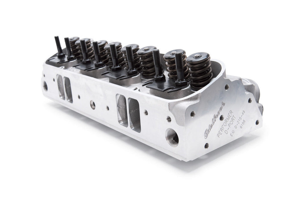 Edelbrock Pontiac Performer D-Port Head - 87cc - Assm.