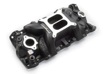 Cargar imagen en el visor de la galería, SBC Performer RPM Manifold - Black