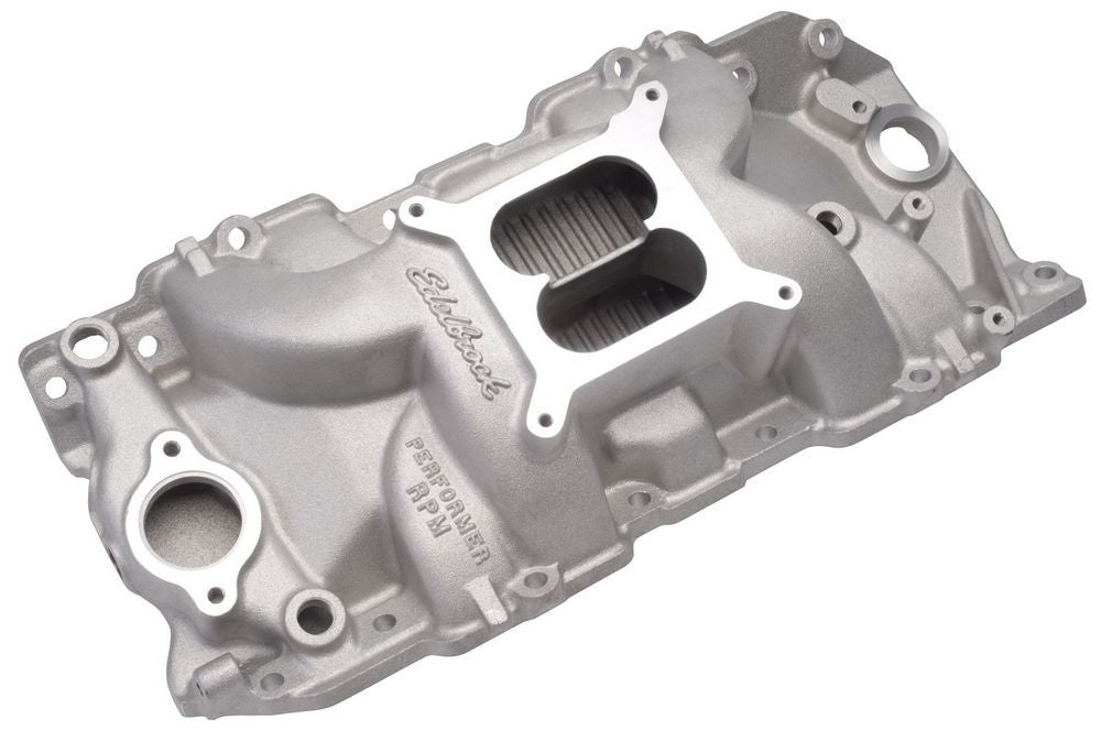 Colector de admisión Edelbrock BBC Performer RPM 2-R - 396-502