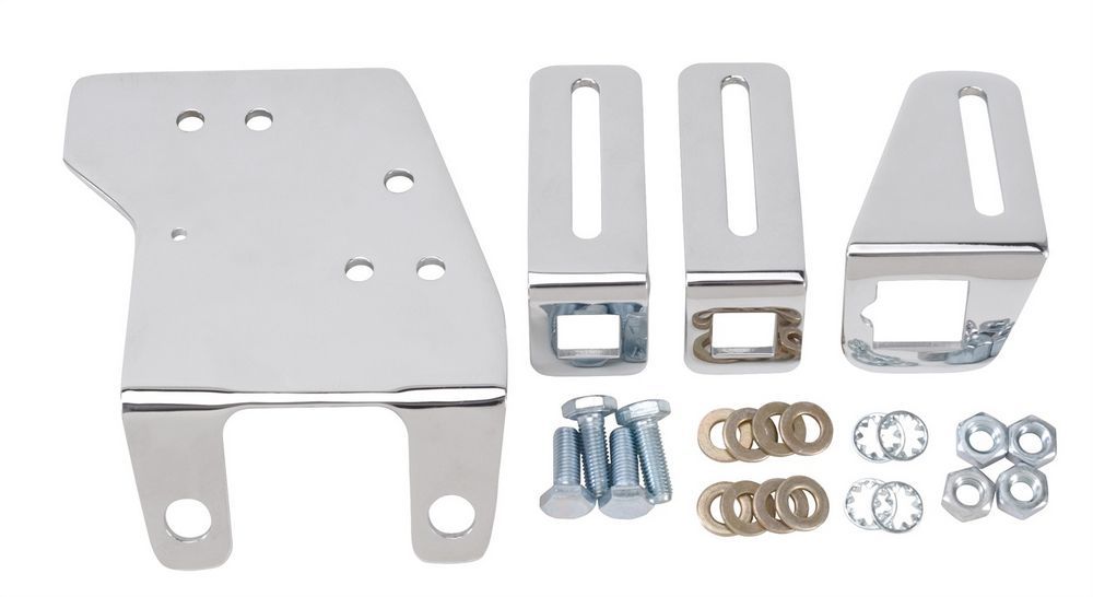 Edelbrock Chrome Throttle Bracket - GM