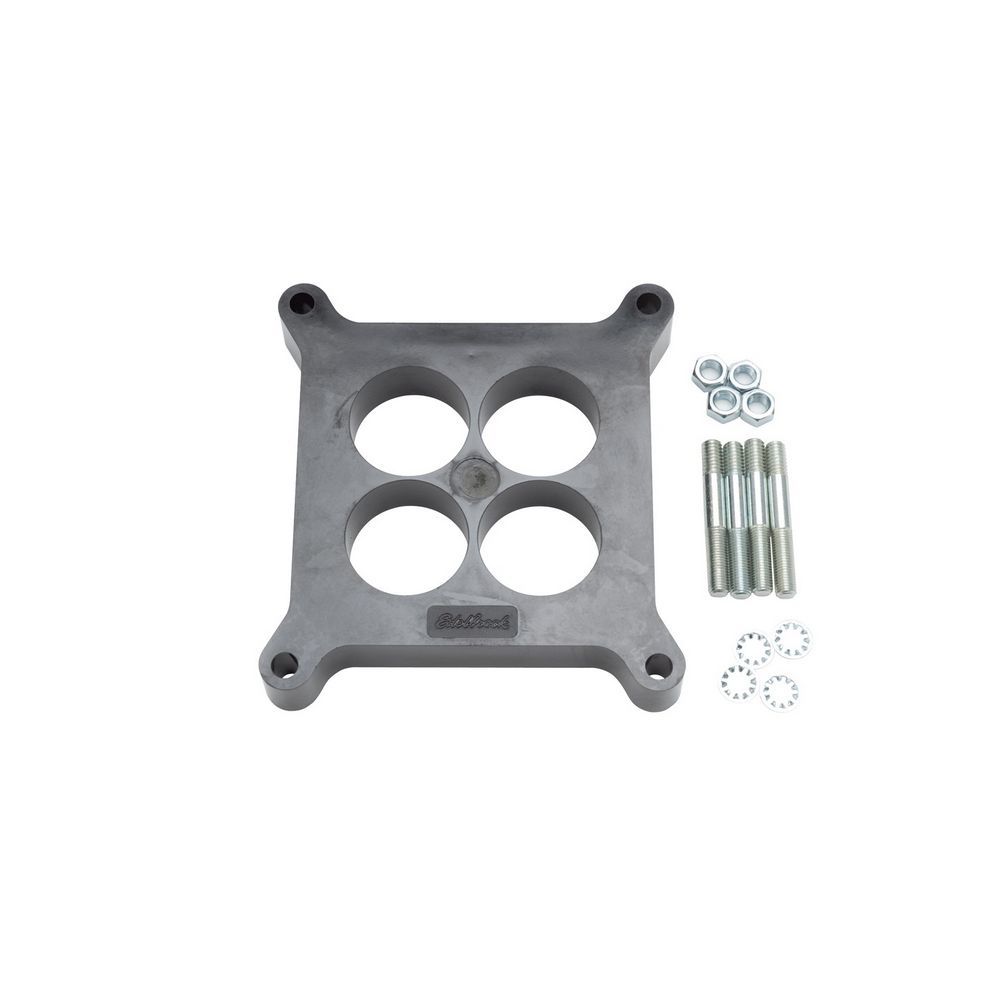 Espaciador de carburador Edelbrock de 1 pulgada y 4 orificios