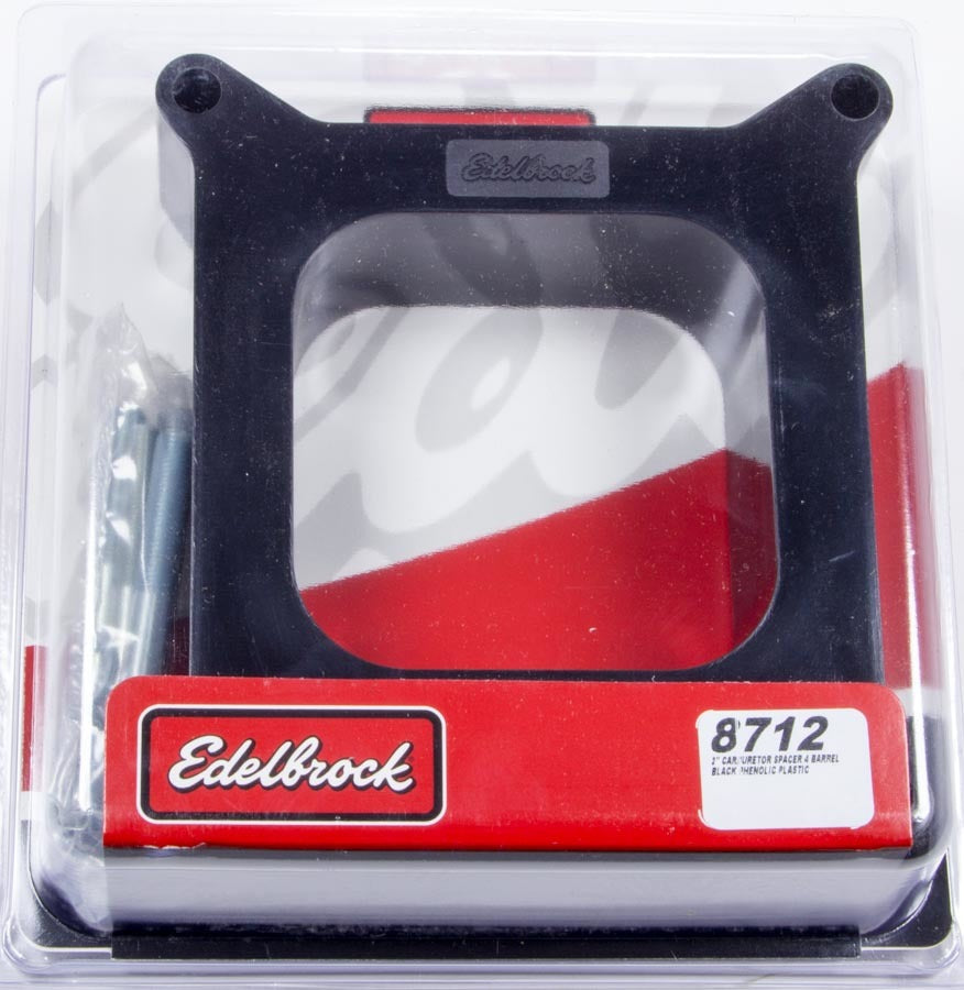 Edelbrock Carburetor Spacer - 2in Open