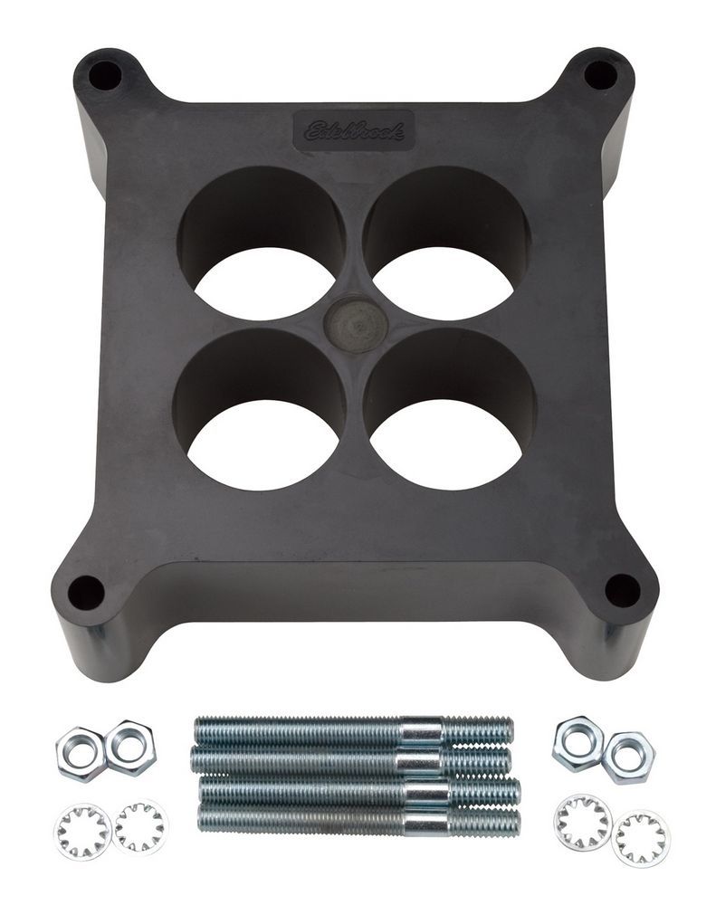 Espaciador de carburador Edelbrock de 2 pulgadas y 4 orificios