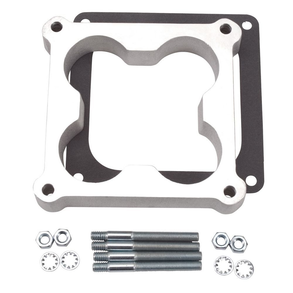 Espaciador de carburador Edelbrock - 1 pulgada en forma de trébol - 4500