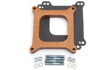 Cargar imagen en el visor de la galería, Espaciador de carburador Edelbrock de 3/4 pulg., estilo madera