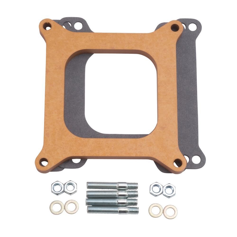 Espaciador de carburador Edelbrock de 1/2 pulgada de espesor, de madera