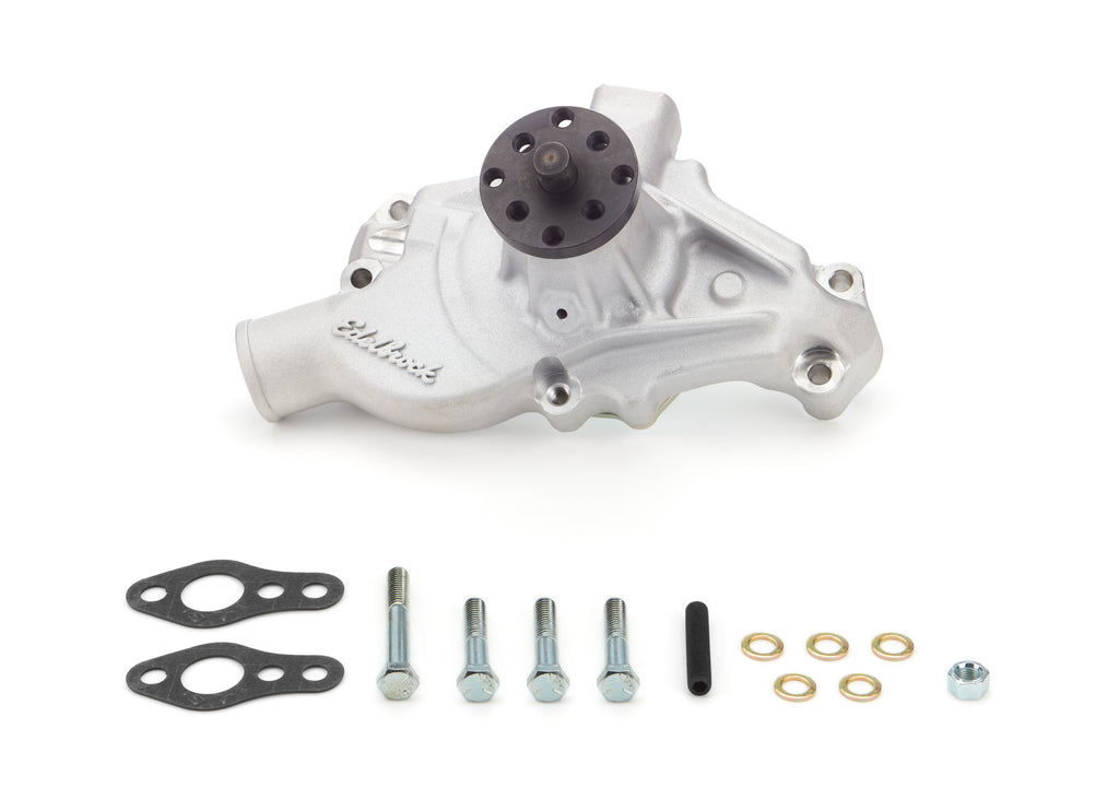 Bomba de agua Edelbrock SBC - Corta