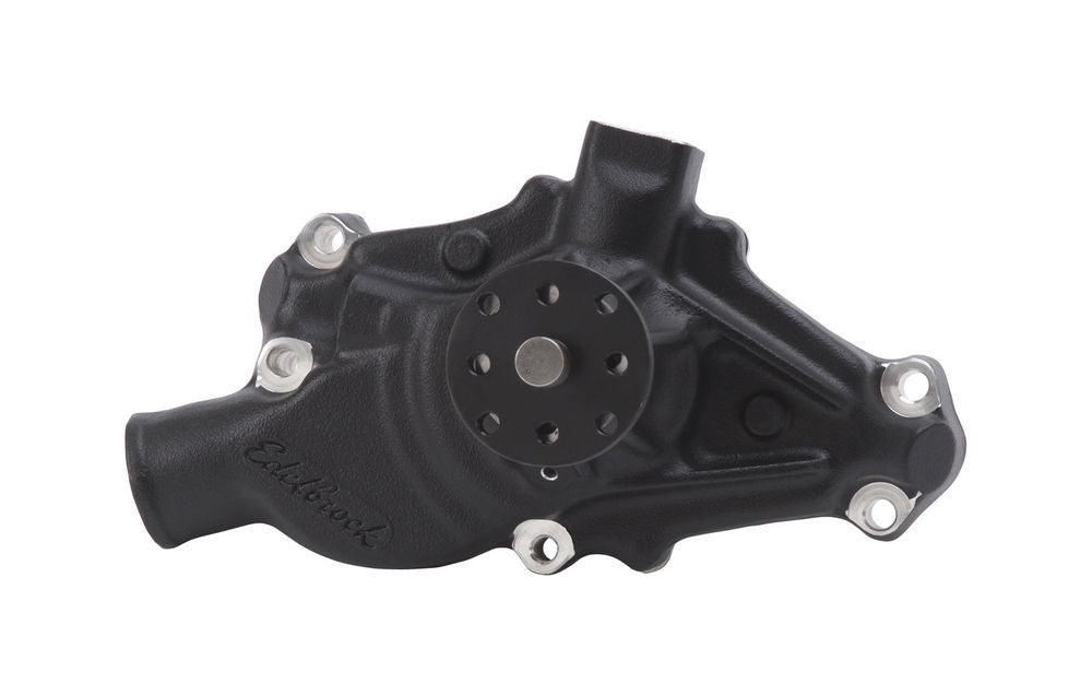 Bomba de agua Edelbrock SBC - Corta negra