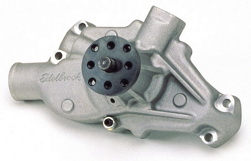 Bomba de agua Edelbrock SBC - Corta