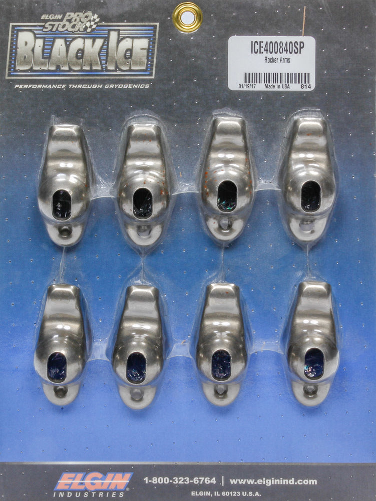 Elgin SBC Rocker Arms (8pk) 1.6 Ratio 3/8 Stud