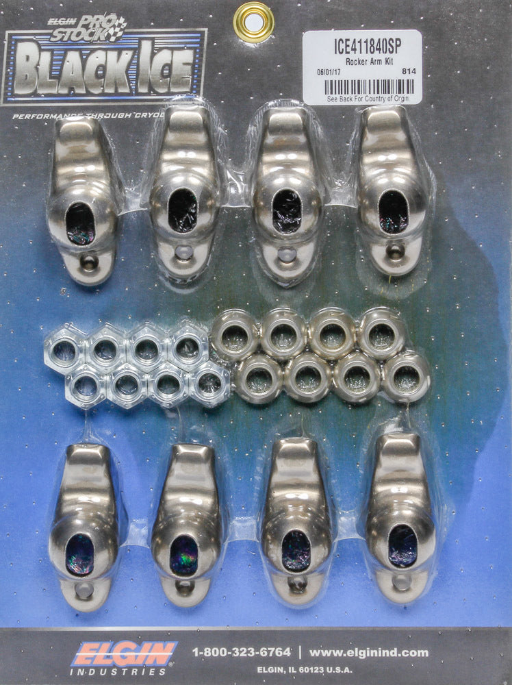Elgin SBC B/I Rocker Arm Kit 1.60 Ratio 7/16 Stud