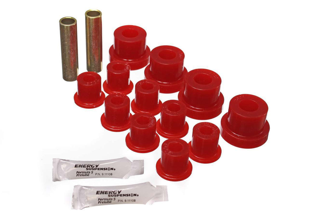 Energy Suspension 76-86 CJ Frt Sprng Bush Red