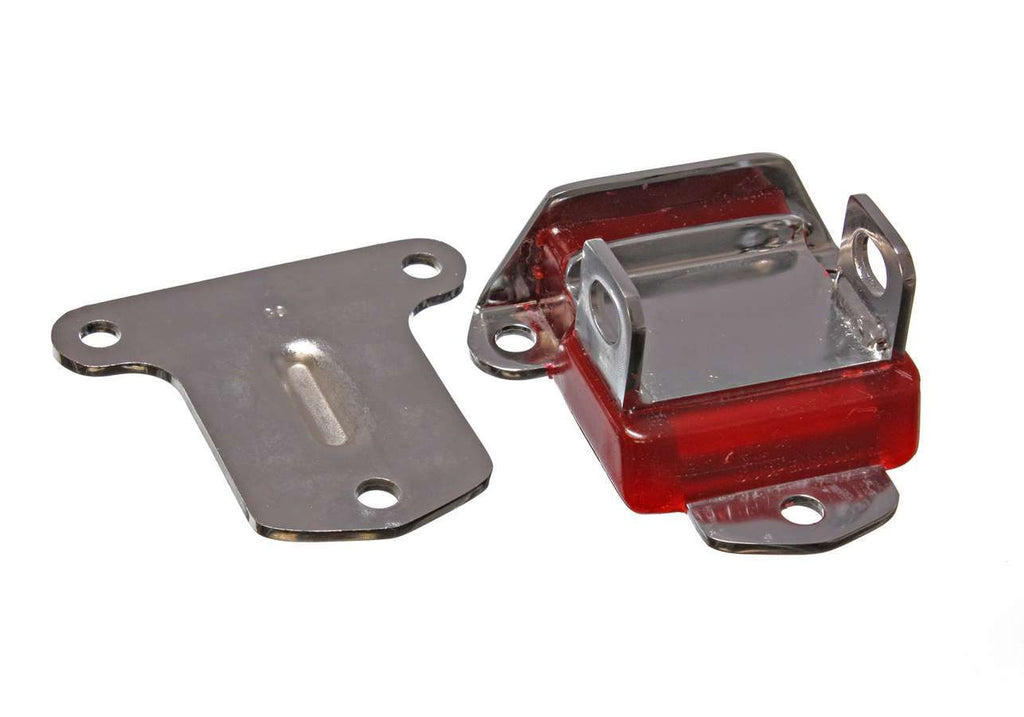 Energy Suspension 58-72 Chevy Chrome Motor Mount W/ Red Pad