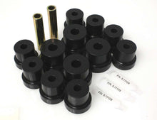 Load image into Gallery viewer, Energy Suspension Leaf Spring Bushing Set; Black; Rear; Performance Polyurethane;