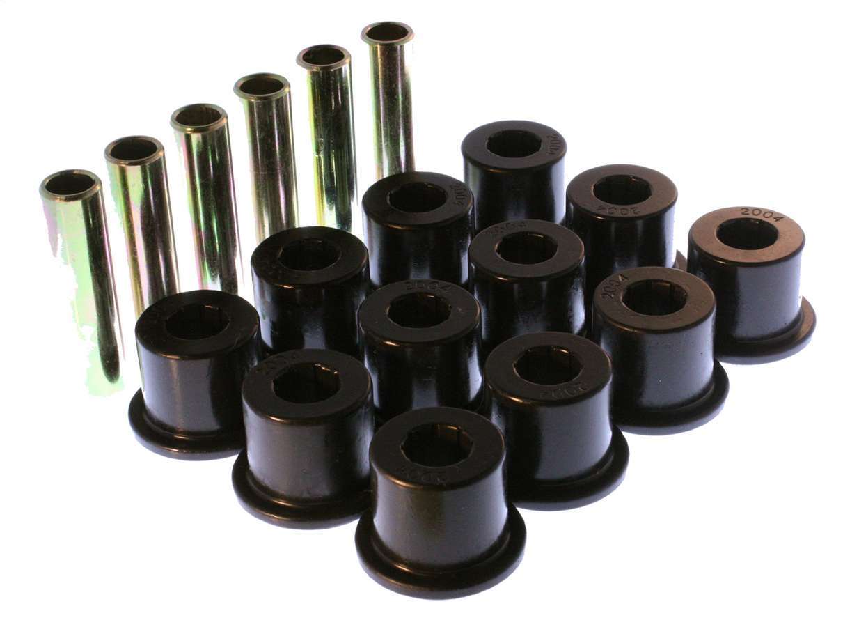 Energy Suspension Chevy Rear Spring Bushing Set Black