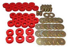 Load image into Gallery viewer, Energy Suspension Body Mount Set; Red; Performance Polyurethane;