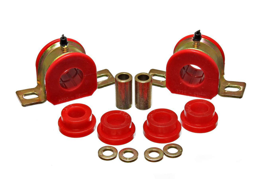 Energy Suspension Rear Sway Bar Bushing Set 28MM Red