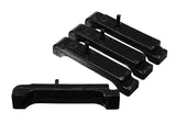 Energy Suspension Radiator Isolator Pad Set; Black; Big Block 4 Row;