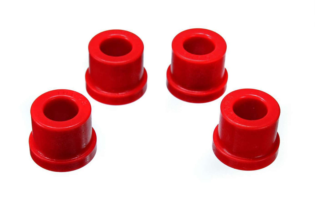 Energy Suspension Rack And Pinion Bushing Set; Red; Performance Polyurethane;