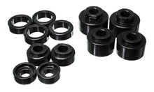 Load image into Gallery viewer, Energy Suspension Body Mount Set; Black; Performance Polyurethane;