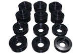 Energy Suspension Body Mount Set; Black; Performance Polyurethane;