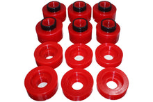 Load image into Gallery viewer, Energy Suspension Body Mount Set; Red; Performance Polyurethane;