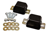 Energy Suspension Bump Stop Set; Black; Front; Performance Polyurethane;