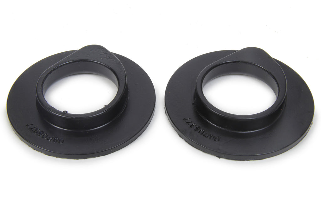 Energy Suspension Coil Spring Isolator Set; Black;