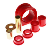 Energy Suspension Rack And Pinion Bushing Set; Red; Performance Polyurethane;