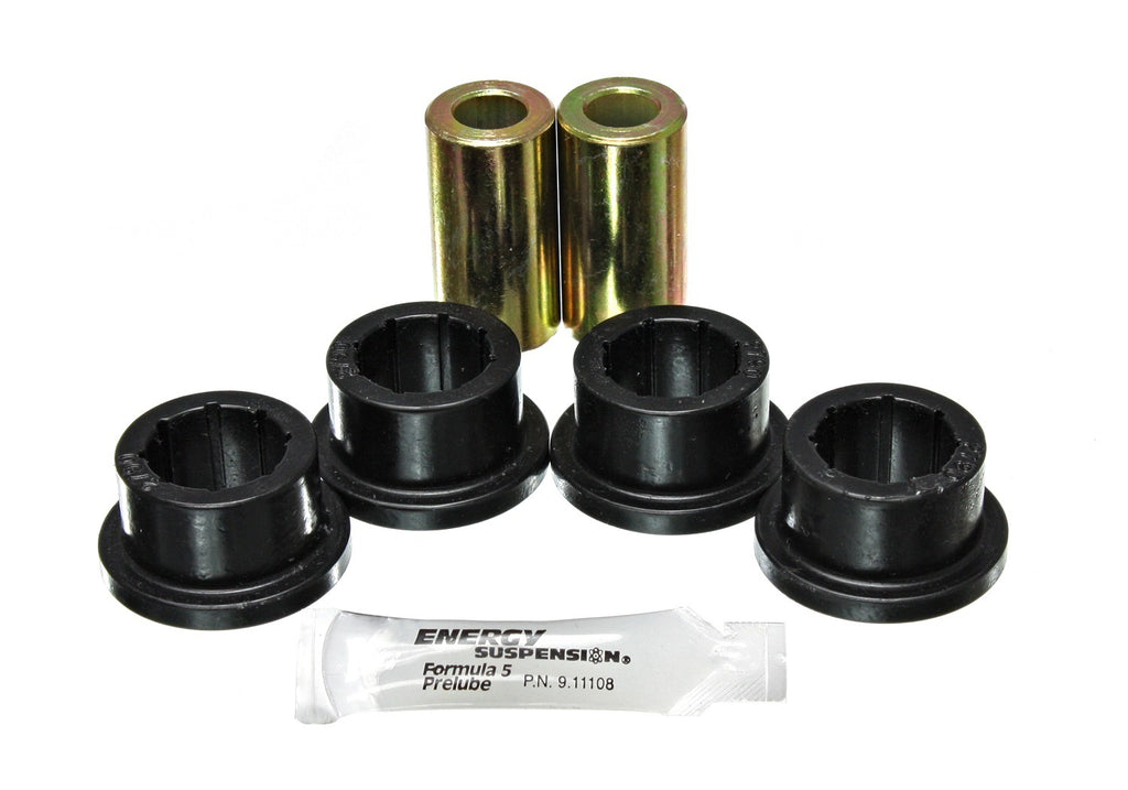 Energy Suspension Track Bar Bushing Set; Black; Rear; Performance Polyurethane;