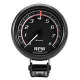 Equus 2-1/2 Dia Tachometer 8000 RPM Black Dial