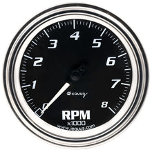 Load image into Gallery viewer, 3-3/8 Dia Tachometer 8000 RPM Chrome